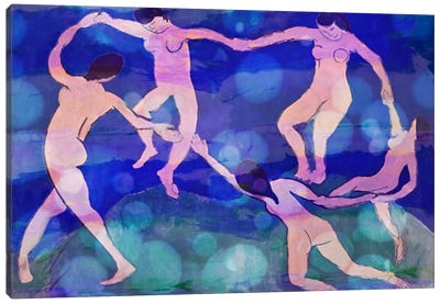 Dance VIII Canvas Art Print - Nude Art