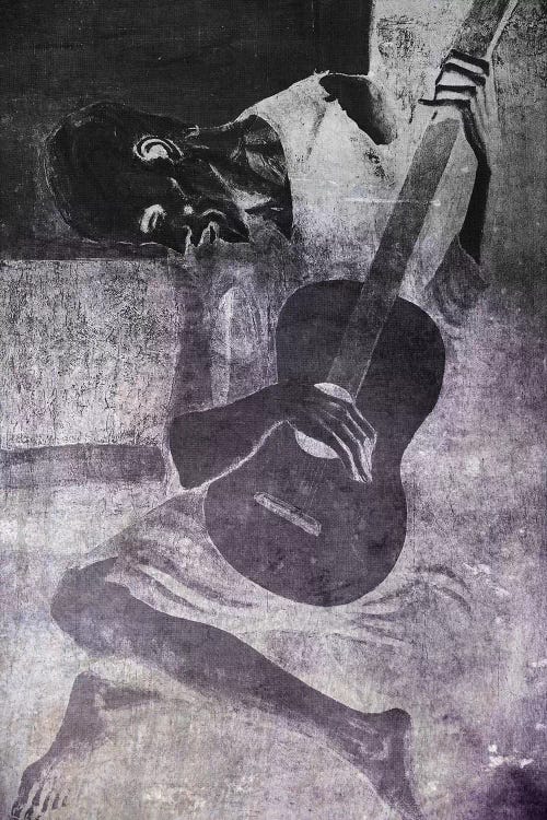 The Old Guitarist VI by 5by5collective wall art