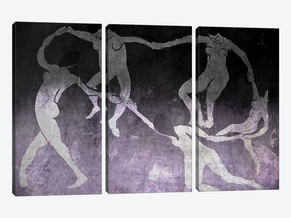 Dance I by 5by5collective 3-piece Canvas Artwork