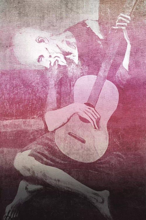 The Old Guitarist XII by 5by5collective wall art