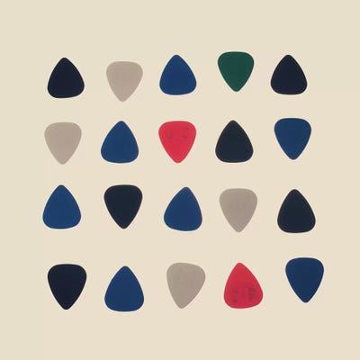 25 by Caroline Mint framed canvas print