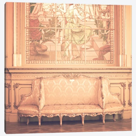 Palace Chair Canvas Print #CMN104} by Caroline Mint Art Print