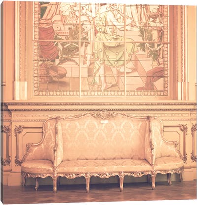 Palace Chair Canvas Art Print - Vintage Styled Photography