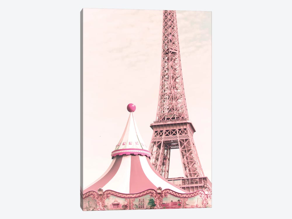 Paris Carousel by Caroline Mint 1-piece Art Print