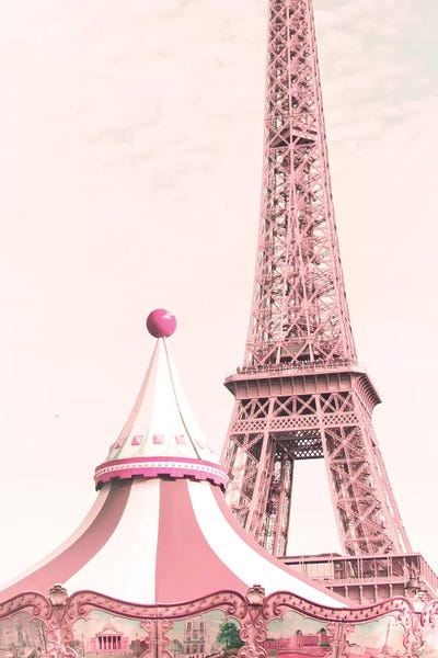 Amusement Parks: Paris Carousel by Caroline Mint