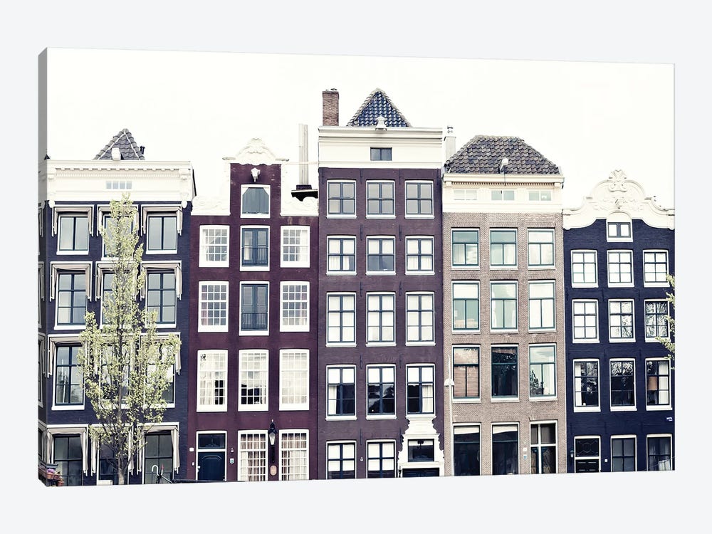 Amsterdam by Caroline Mint 1-piece Canvas Art