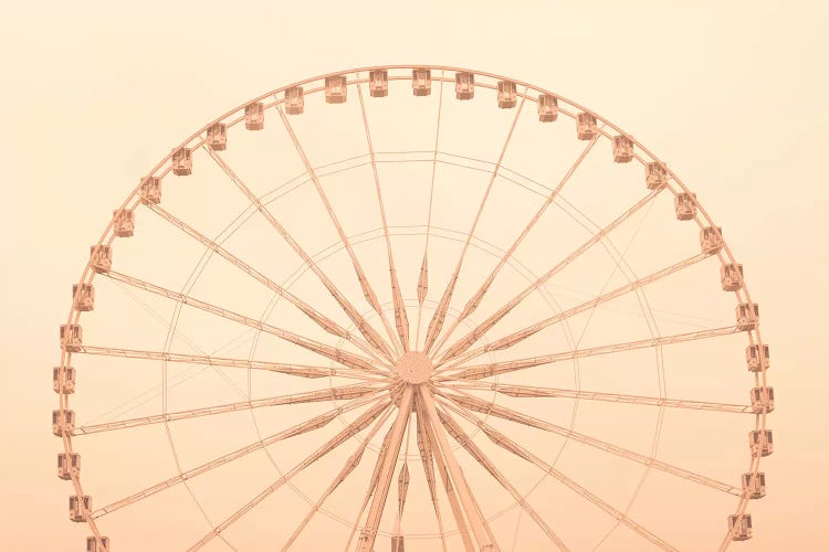 Paris Wheel by Caroline Mint wall art