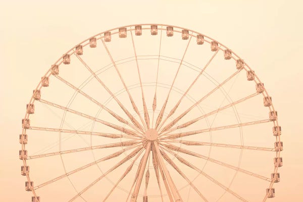 Ferris Wheels: Paris Wheel by Caroline Mint