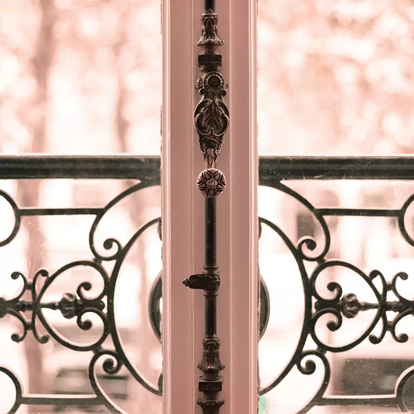 Doors: Parisian Balcony by Caroline Mint