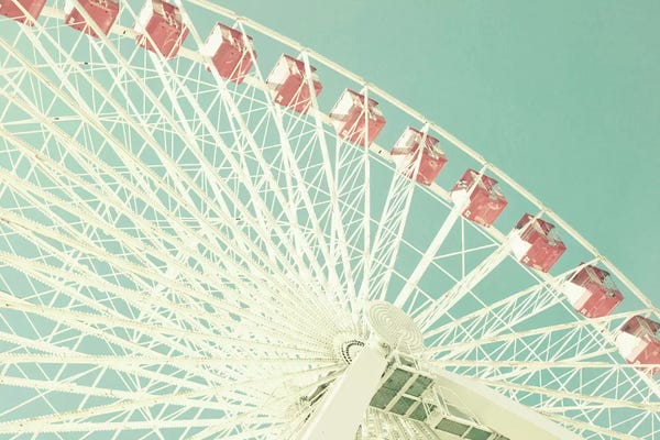 Amusement Parks: Pink Ferris by Caroline Mint