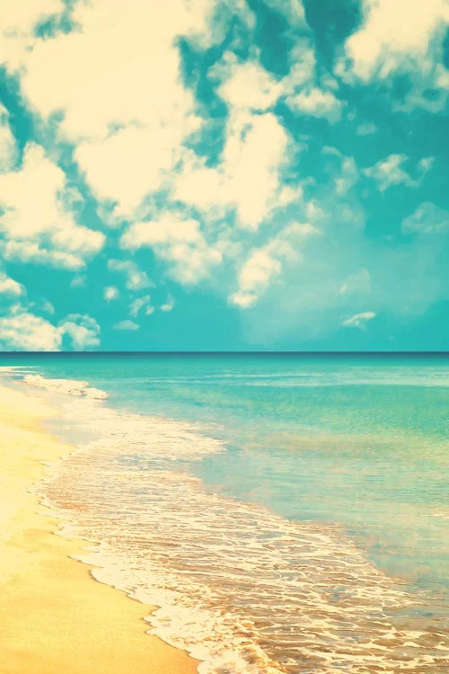 Retro Beach by Caroline Mint wall art