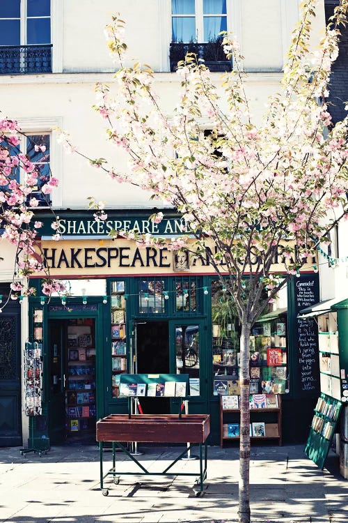 Shakespeare And Co by Caroline Mint wall art