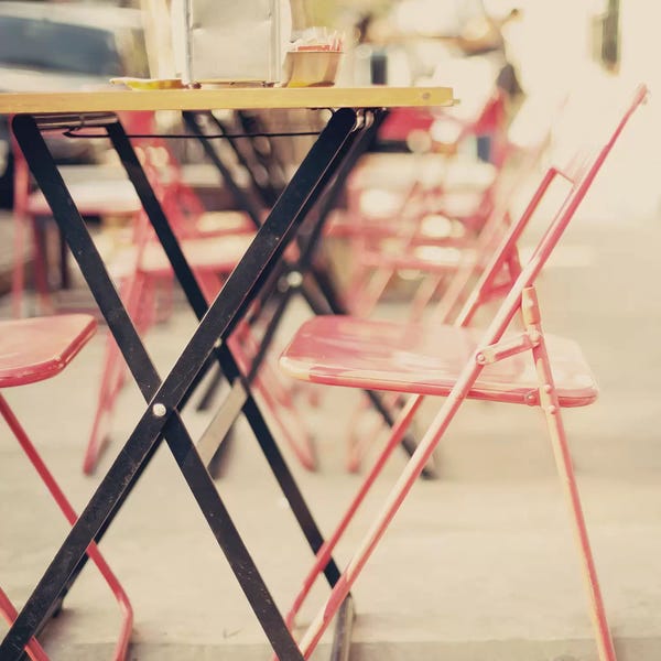 Cafes: Street Cafe by Caroline Mint