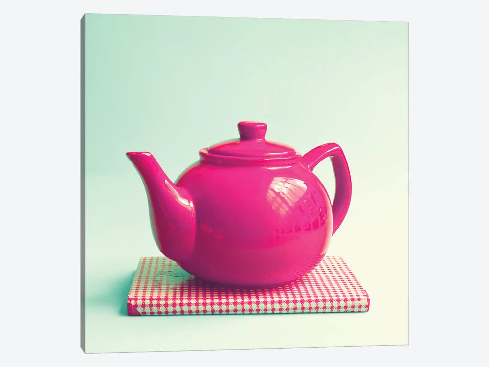 Tea And Book by Caroline Mint 1-piece Art Print