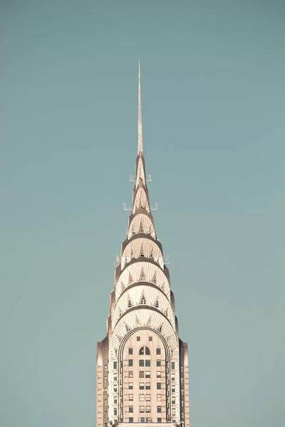 The Chrysler Building by Caroline Mint framed canvas print