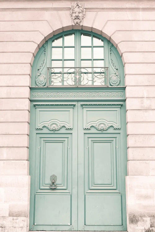 Mint Paris Door by Caroline Mint wall art