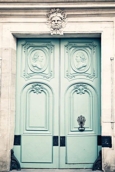 Doors: Paris Door, The Lovers by Caroline Mint