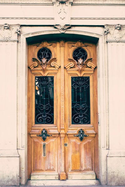 Caroline Mint: Paris Door, Mustard by Caroline Mint