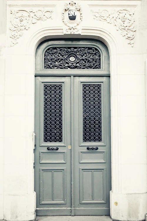 Paris Door, Gray