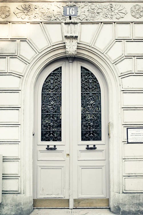 Paris Door, Light Gray