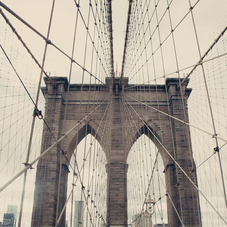 Brooklyn Bridge by Caroline Mint wall art
