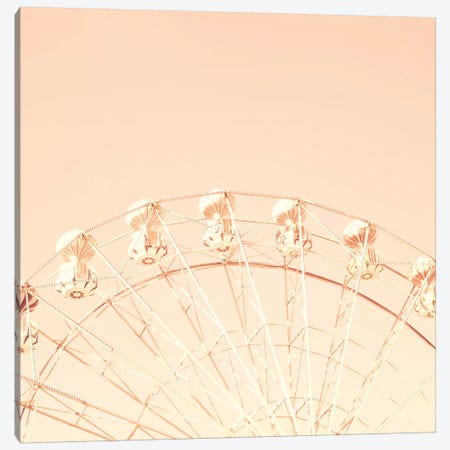 Ferris Over Blusk Sky Canvas Print #CMN48} by Caroline Mint Canvas Wall Art