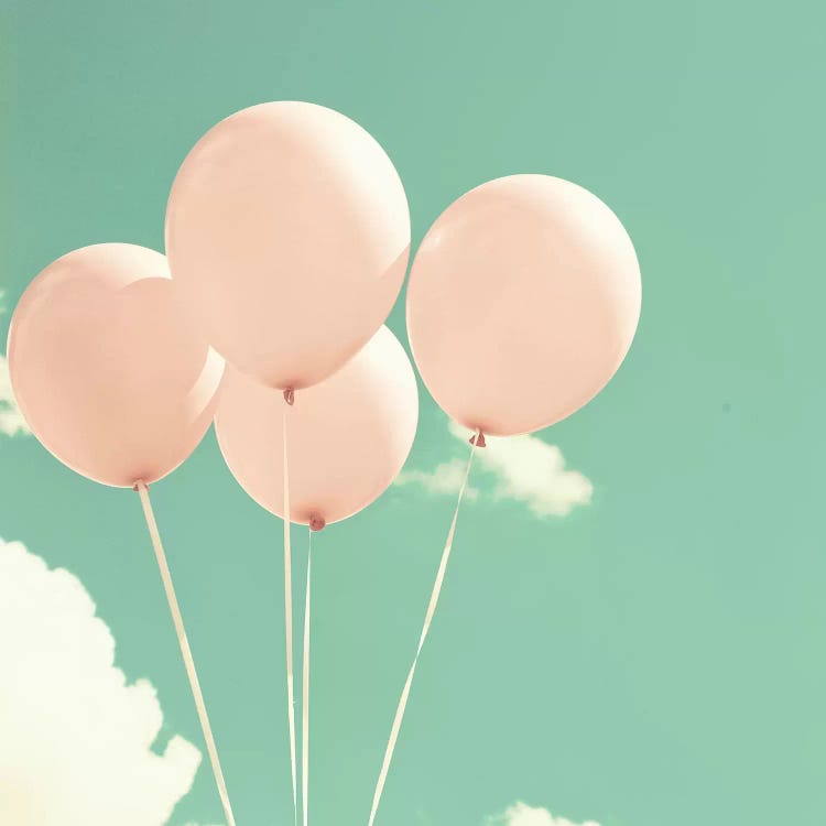 Happy Balloons In The Sky