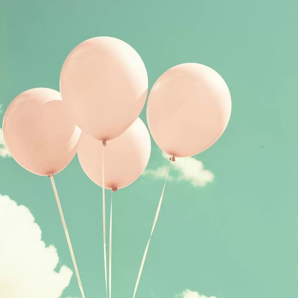 Happy Balloons In The Sky