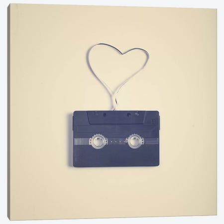 A Romance In A Tape Canvas Print #CMN6} by Caroline Mint Canvas Print