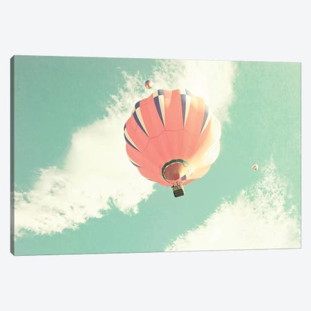 Hot Air Balloon Canvas Print #CMN70} by Caroline Mint Canvas Print