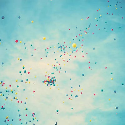 Lucky III by Caroline Mint framed canvas print