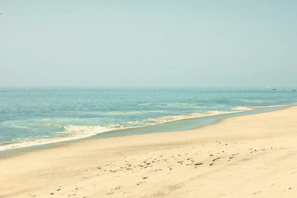 Caroline Mint: Morning In The Beach by Caroline Mint
