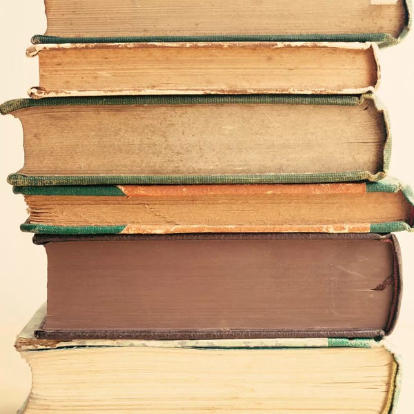 Books: Old Books by Caroline Mint