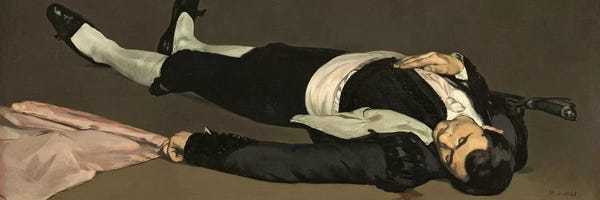 Edouard Manet: The Dead Toreador, c.1864 by Edouard Manet