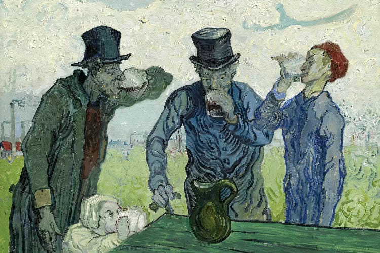 The Drinkers, 1890