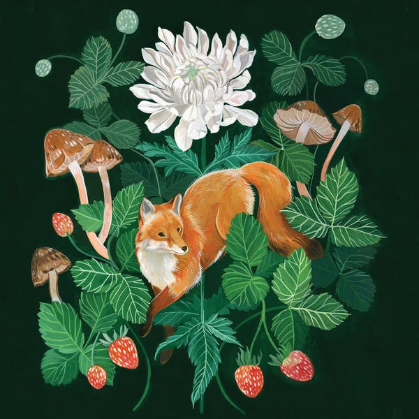 Foxes: Strawberry Fox by Clara McAllister