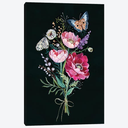 Floral Bouquet Canvas Print #CMT18} by Clara McAllister Canvas Print