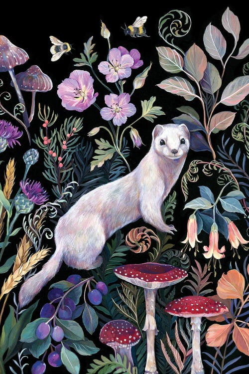 White Ermine by Clara McAllister wall art