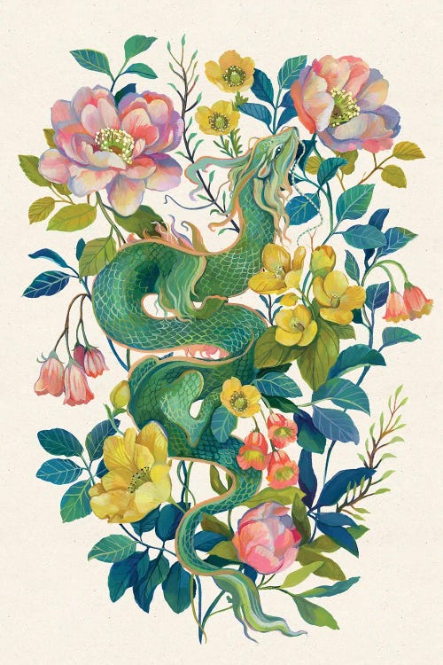 Floral Dragon