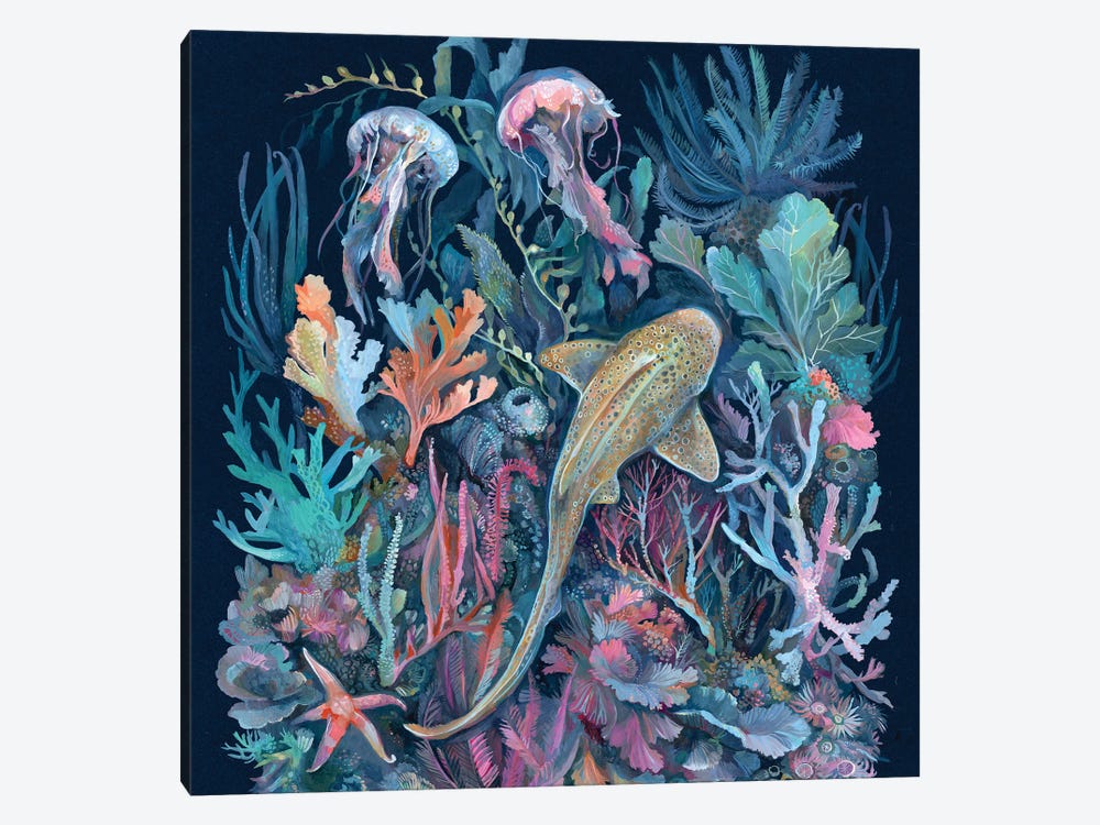 Corals by Clara McAllister 1-piece Canvas Artwork