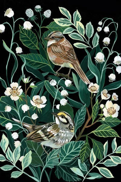 Lily Of The Valley by Clara McAllister multi panel art