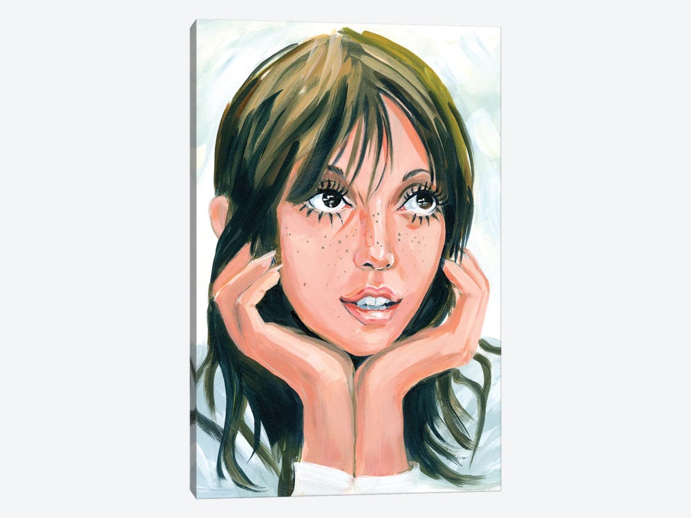 Shelly Duvall by Cathi Mingus 1-piece Canvas Art Print