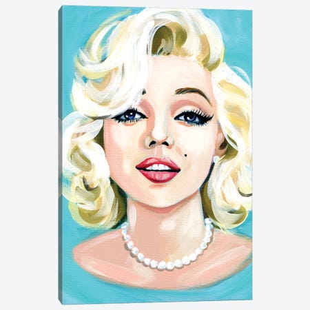 Marilyn Love Canvas Print #CMX14} by Cathi Mingus Canvas Wall Art