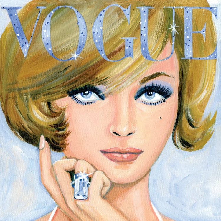 Vogue Cover Vintage Bling