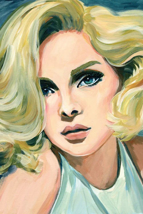 Virna Lisi by Cathi Mingus wall art