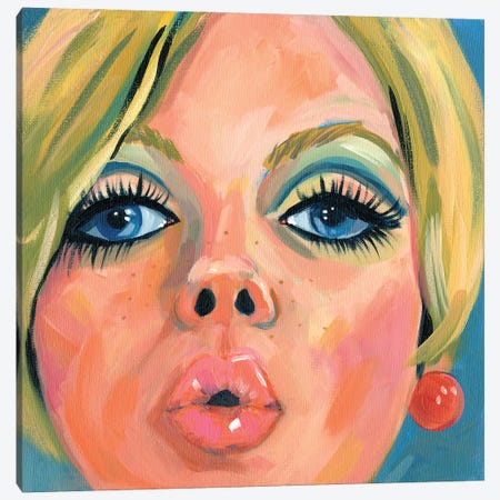 Twiggy Close-Up Canvas Print #CMX31} by Cathi Mingus Canvas Print