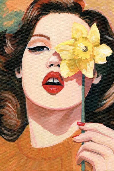 Iris by Cathi Mingus canvas print