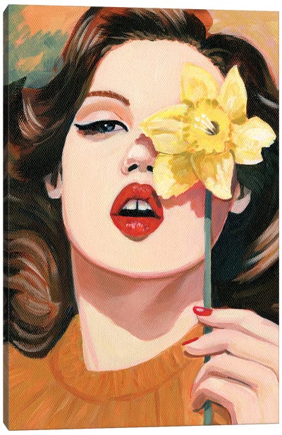 Iris Canvas Art Print - Cathi Mingus