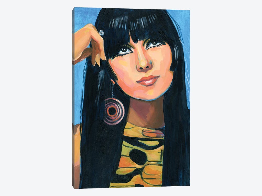 Cher Love by Cathi Mingus 1-piece Canvas Print