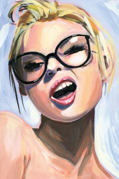 Girl With Sass by Cathi Mingus canvas print